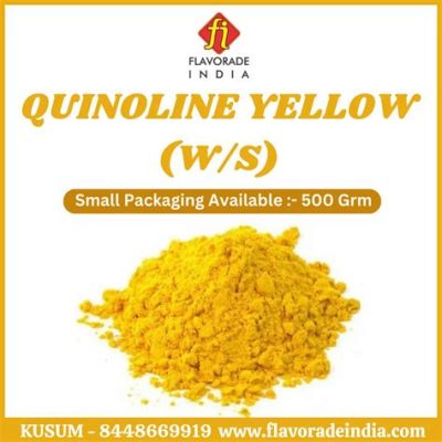  Quinoline Yellow:  Staining Wonders for Plastics and Textiles!